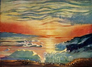 Höstens solnedgång, c1908, 1909