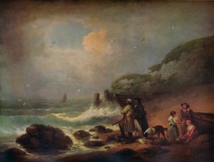Att skjuta sjöfåglar, 1795 av George Morland