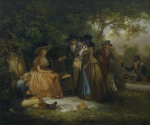 Sportfiskarnas måltid av George Morland