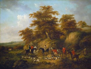 Rävens död av George Morland