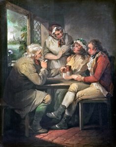 Soldatens återkomst, ca 1790 (olja på duk)