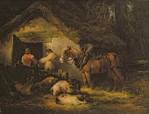 Den stabila dörren av George Morland
