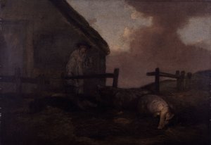 Svinherde av George Morland
