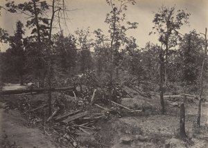 Battle Field of Atlanta, Georgia, 22 juli 1864 nr 1, 1860-talet. av George N. Barnard