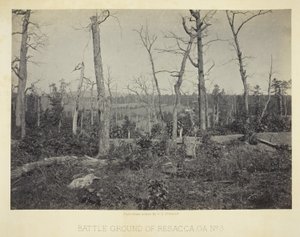Slagfältet vid Resacca, GA, nr 3 av George N. Barnard