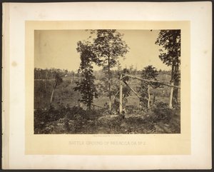 Slagfältet i Resacca, Ga. Nr 2 av George N. Barnard