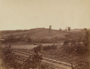 Slagfält i Atlanta,1864 (foto)