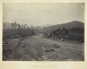 Buzzard Roost, GA av George N. Barnard