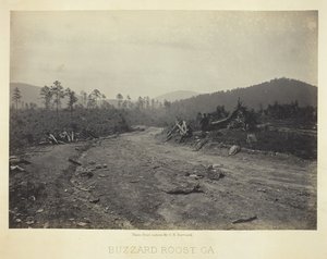 Buzzard Roost, GA, 1866. av George N. Barnard