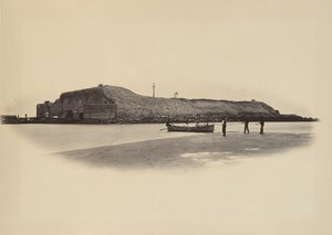 Fort Sumpter, 1860-talet. av George N. Barnard
