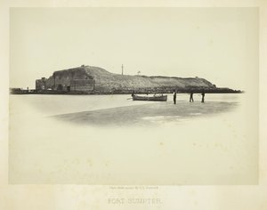 Fort Sumpter, 186566. av George N. Barnard