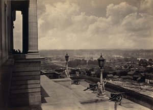 Nashville sett från Capitol av George N. Barnard