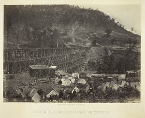 Pass i Raccoon Range, Whiteside No. 1 av George N. Barnard