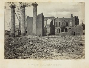 Ruiner i Columbia, S.C., nr 2, 1865. av George N. Barnard