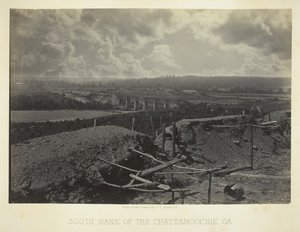 South Bank of the Chattahoochie, Ga., 1866. av George N. Barnard