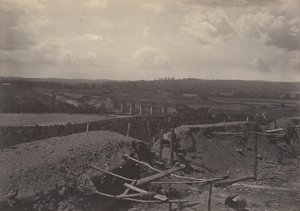 South Bank of the Chattahoochie, Georgia, 1860-talet. av George N. Barnard