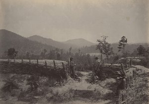Allatoona-passet, Georgia, 1860-talet. av George N. Barnard