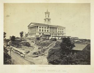 The Capitol, Nashville, Tennessee av George N. Barnard