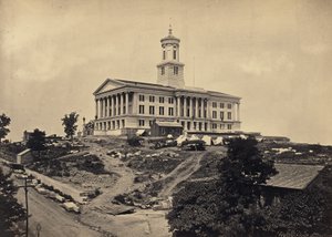 Kapitolium, Nashville, Tennessee av George N. Barnard