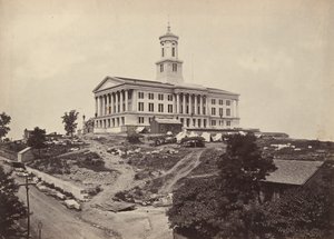 The Capitol, Nashville, Tennessee, 1860-talet.
