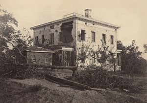 The Potter House, Atlanta, 1860-talet. av George N. Barnard
