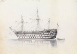 HMS "Trafalgar" i Grand Harbour, Malta