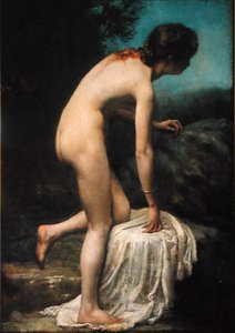 The Bather (olja på duk)