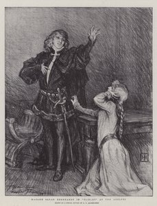 Madame Sarah Bernhardt i Hamlet på Adelphi