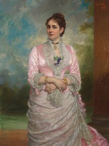 Delia Spencer Caton Field av George Peter Alexander Healy