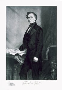 Franklin Pierce, USA:s 14:e president, pub. 1901 (fotogravyr) av George Peter Alexander Healy