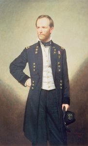 General William Sherman (1820-91) 1866 av George Peter Alexander Healy