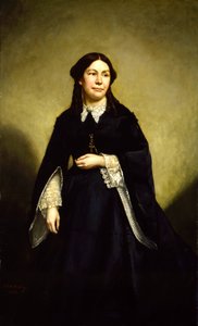 Mrs William Tecumseh Sherman, 1868. av George Peter Alexander Healy