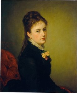 Roxana Atwater Wentworth av George Peter Alexander Healy
