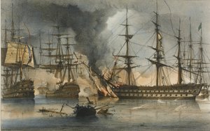 Sjöslaget vid Navarino den 20 oktober 1827