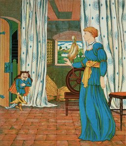 Rumpelstiltskinn med prinsessan