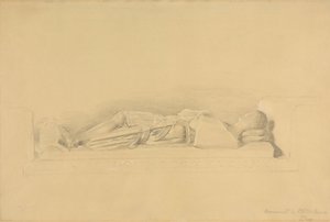 Bild av en korsfarare, Stisted kyrka av George Richmond