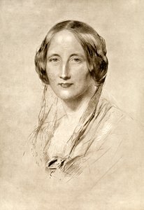 Elizabeth Gaskell, brittisk 1800-talsförfattare, 1910.