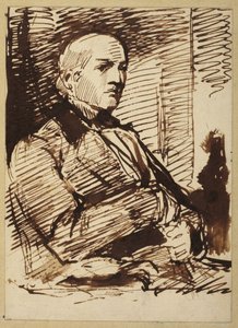 Den sittande mannen av George Richmond