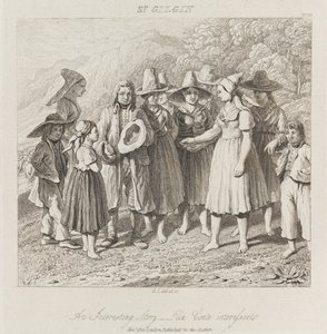 Intressant berättelse, St. Gilgin, ca 1821 (etsning)