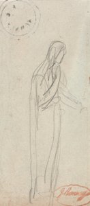En stående kvinnofigur av George Romney