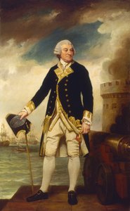 Amiral Sir Francis Geary (1709/10-1796) av George Romney