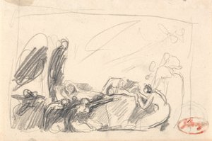 Människans tidsåldrar: Människans födelse av George Romney