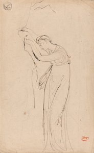 Klassisk nymf av George Romney