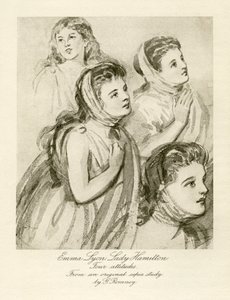 Emma Lady Hamilton av George Romney