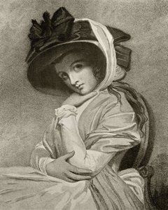Emma, Lady Hamilton, graverad av John Jones, från 