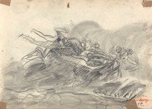 Fiender för Kristi frestelse av George Romney