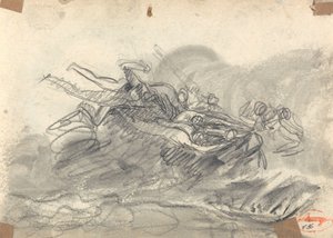 Fiender i ”Kristi frestelse” av George Romney