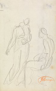 Figur Sammansättning Studie 2 av George Romney