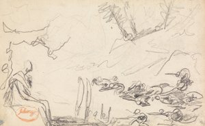 Figur Sammansättningsstudie 32 av George Romney