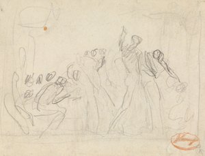 Figur Sammansättning Studie 33 av George Romney